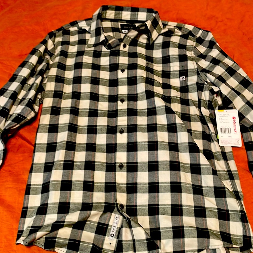 NWT Marmot Bodega Lightweight Flannel Long Sleeve